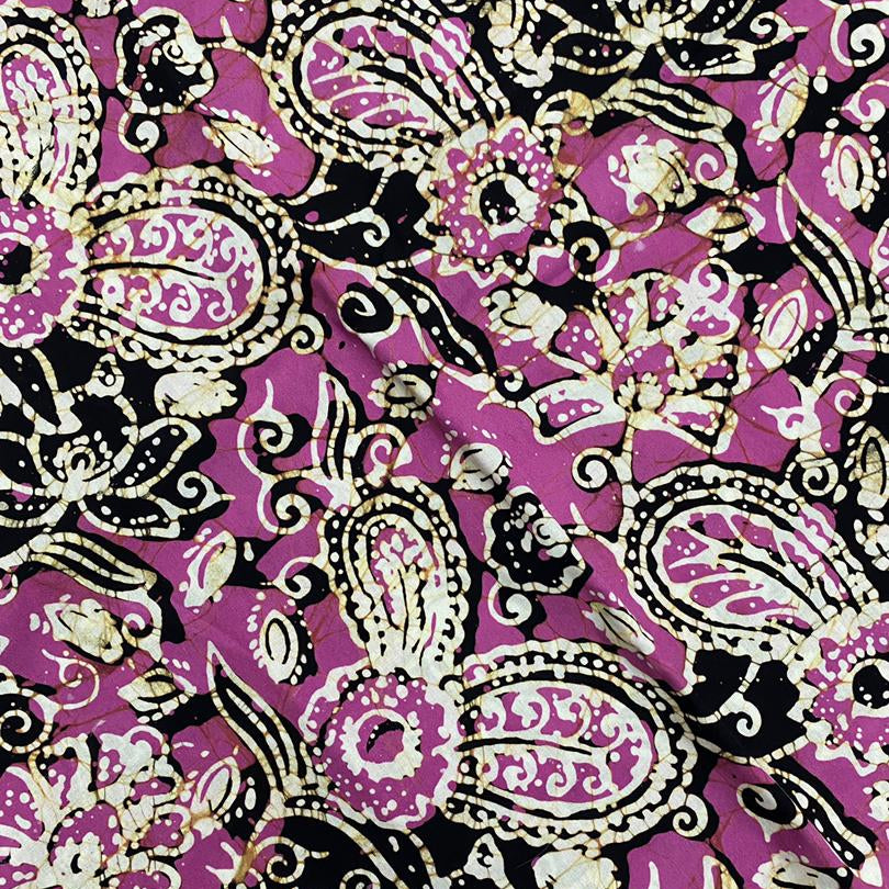 Manetain — Batik Bonnet (Silk Satin Lined)