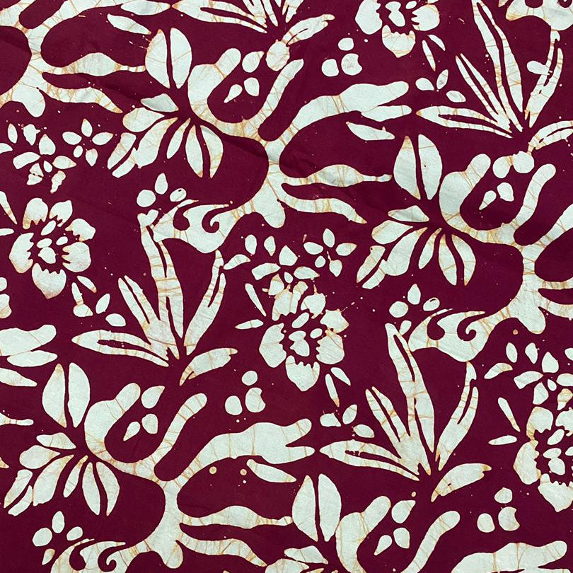 Manetain — Batik Bonnet (Silk Satin Lined)