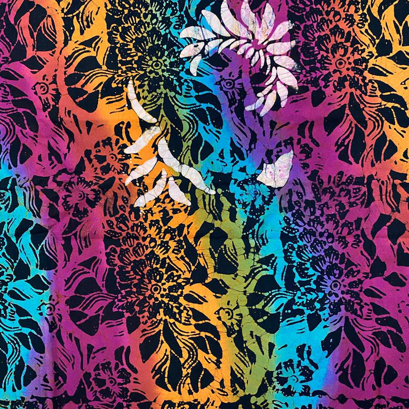 Manetain — Batik Bonnet (Silk Satin Lined)